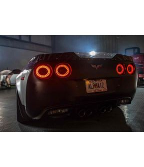 Morimoto XB LED Tail Lights (Smoked): Chevrolet  Corvette 2005-2013