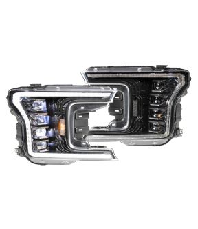 Headlight Set For 18-21 Ford F-150