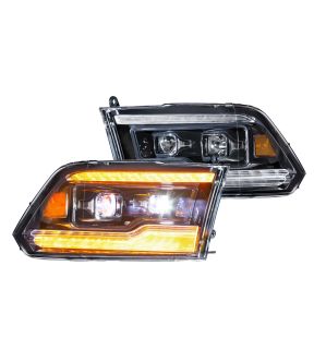 Headlight For 09-18 Dodge Ram 1500, 09-18 Dodge Ram 2500, 09-18 Dodge Ram 3500