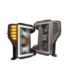 Headlight Set For 17-19 Ford F-150