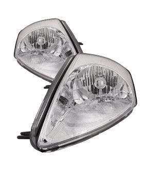 Headlight Set For 00-05 Mitsubishi Eclipse