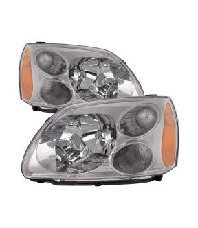 Headlight Set For 04-11 Mitsubishi Galant