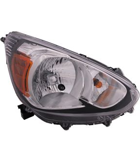 Right Passenger Side Headlight For 14-20 Mitsubishi Mirage