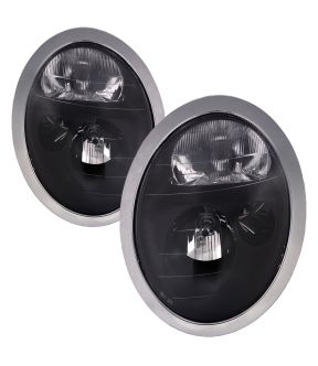 Headlight Set For 02-04 Mini Cooper