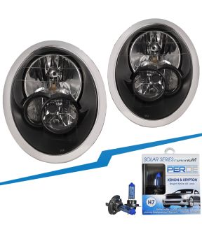Headlight Set For 05-08 Mini Cooper