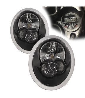 Headlight Set For 05-08 Mini Cooper