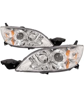 Headlight Set For 07-09 Mazda 3