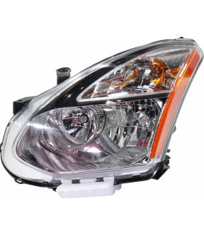 Left Driver Side Headlight For 09-10 Nissan Rogue