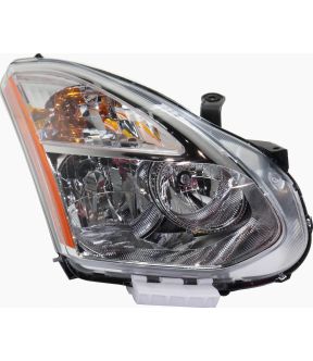 Right Passenger Side Headlight For 09-10 Nissan Rogue