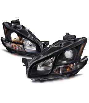 Headlight Set For 09-14 Nissan Maxima