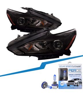 Headlight Set For 16-18 Nissan Altima