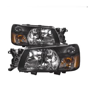 Headlight Set For 03-04 Subaru Forester