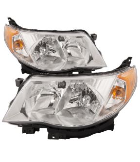 Headlight Set For 09-13 Subaru Forester
