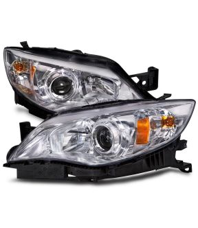 Headlight Set For 08-11 Subaru Impreza