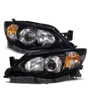Headlight Set For 08-11 Subaru Impreza