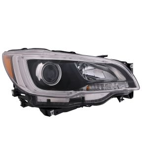 Right Passenger Side Headlight For 15-17 Subaru Legacy, 15-17 Subaru Outback