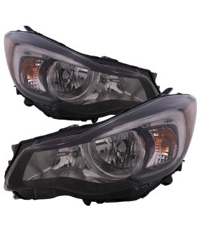 Headlight Set For 12-16 Subaru Impreza, 13-15 Subaru XV Crosstrek