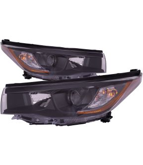 Headlight Set For 14-16 Toyota Highlander