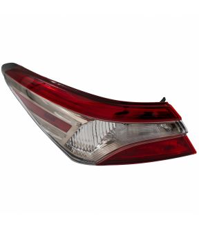 Left Driver Side Tail Light For 18-20 Toyota Camry; CAPA Certified