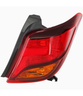 Right Passenger Side Tail Light For 15-17 Toyota Yaris; CAPA Certified