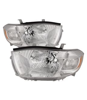 Headlight Set For 08-10 Toyota Highlander