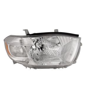 Right Passenger Side Headlight For 08-10 Toyota Highlander