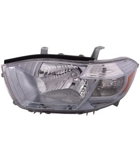 Left Driver Side Headlight For 08-10 Toyota Highlander