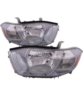 Headlight Set For 08-10 Toyota Highlander