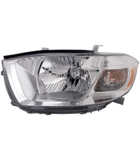 Left Driver Side Headlight For 10 Toyota Highlander