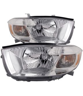 Headlight Set For 10 Toyota Highlander
