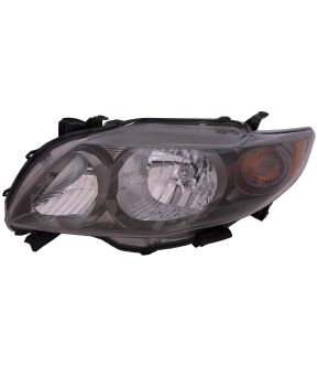 Left Driver Side Headlight For 09-10 Toyota Corolla
