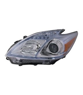Left Driver Side Headlight For 10-11 Toyota Prius