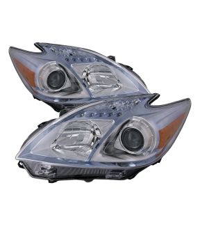 Headlight Set For 10-11 Toyota Prius
