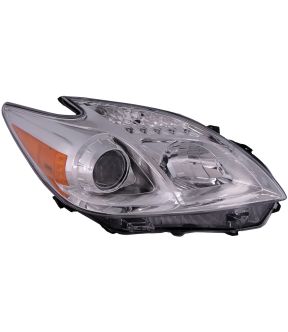 Right Passenger Side Headlight For 12-15 Toyota Prius