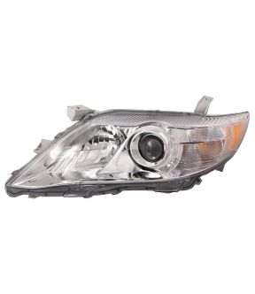 Left Driver Side Headlight For 10-11 Toyota Camry; CAPA Certified