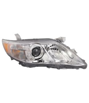 Right Passenger Side Headlight For 10-11 Toyota Camry; CAPA Certified