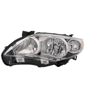 Left Driver Side Headlight For 11-13 Toyota Corolla