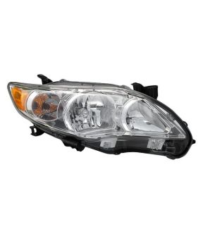 Right Passenger Side Headlight For 11-13 Toyota Corolla