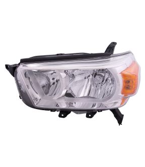 Left Driver Side Headlight For 10-13 Toyota 4Runner; CAPA Certified