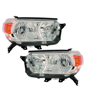 Headlight Set For 10-13 Toyota 4Runner; CAPA Certified
