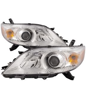 Headlight Set For 11-20 Toyota Sienna; CAPA Certified