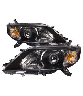 Headlight Set For 11-14 Toyota Sienna; CAPA Certified