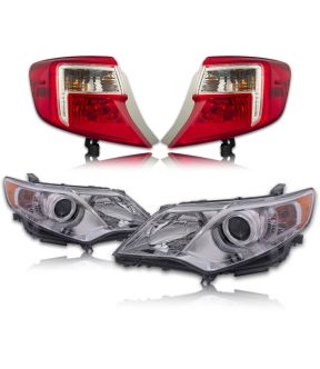 Headlight Set For 12-14 Toyota Camry