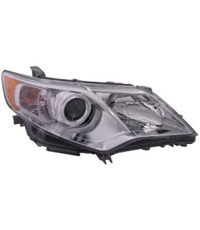 Right Passenger Side Headlight For 12-14 Toyota Camry