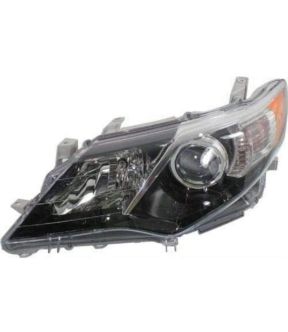 Left Driver Side Headlight For 12-14 Toyota Camry; CAPA Certified