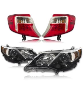Headlight Set For 12-14 Toyota Camry