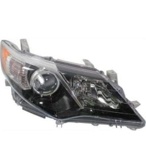 Right Passenger Side Headlight For 12-14 Toyota Camry; CAPA Certified
