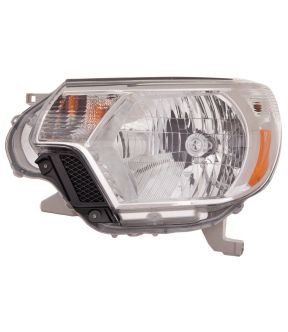 Left Driver Side Headlight For 12-15 Toyota Tacoma; CAPA Certified