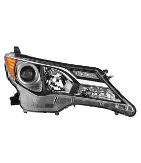 Right Passenger Side Headlight For 13-15 Toyota RAV4