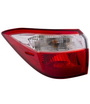Left Driver Side Tail Light For 14-16 Toyota Corolla; CAPA Certified